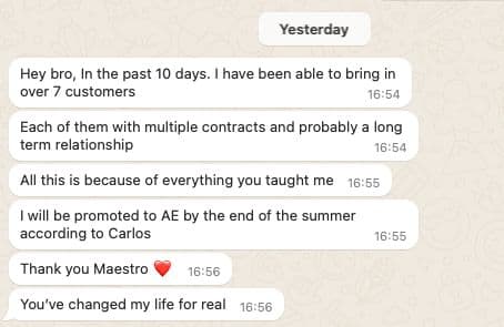 Community member testimonial 11