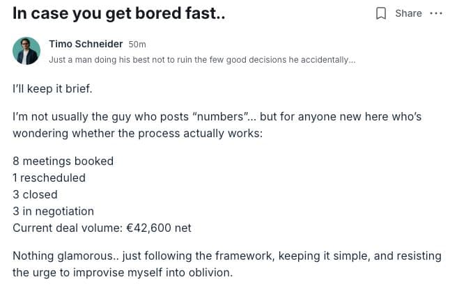 Community member testimonial 27