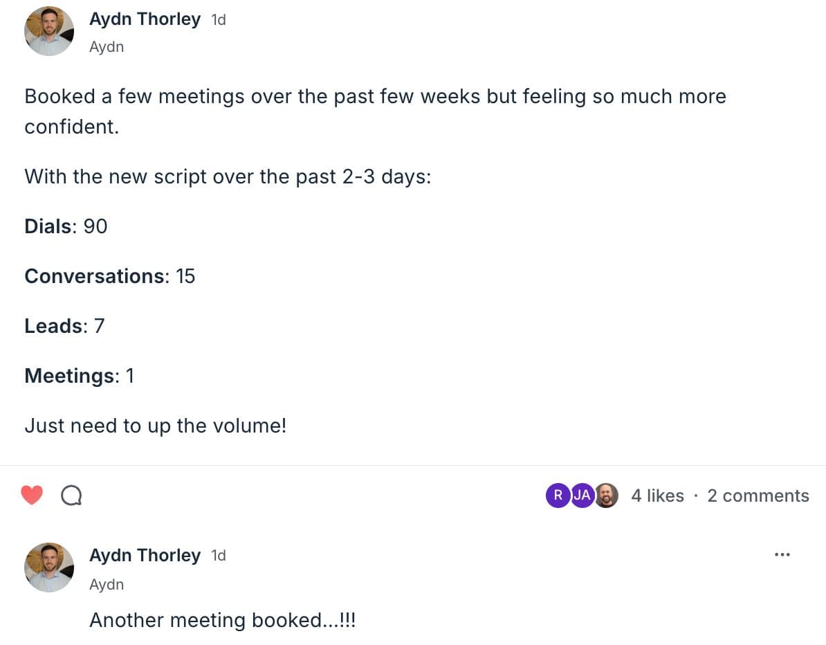 Community member testimonial 28